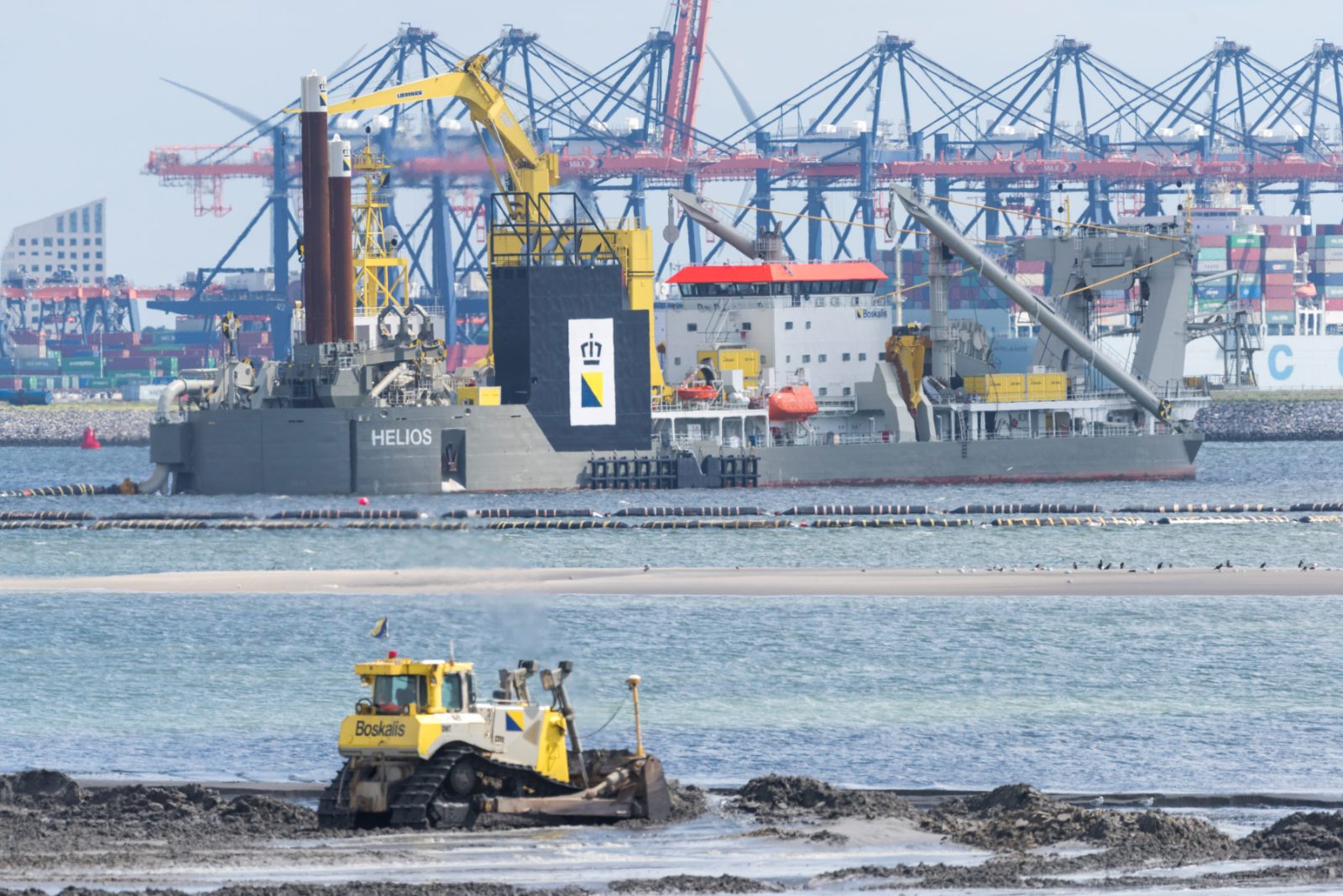 Port of Rotterdam infrastructure