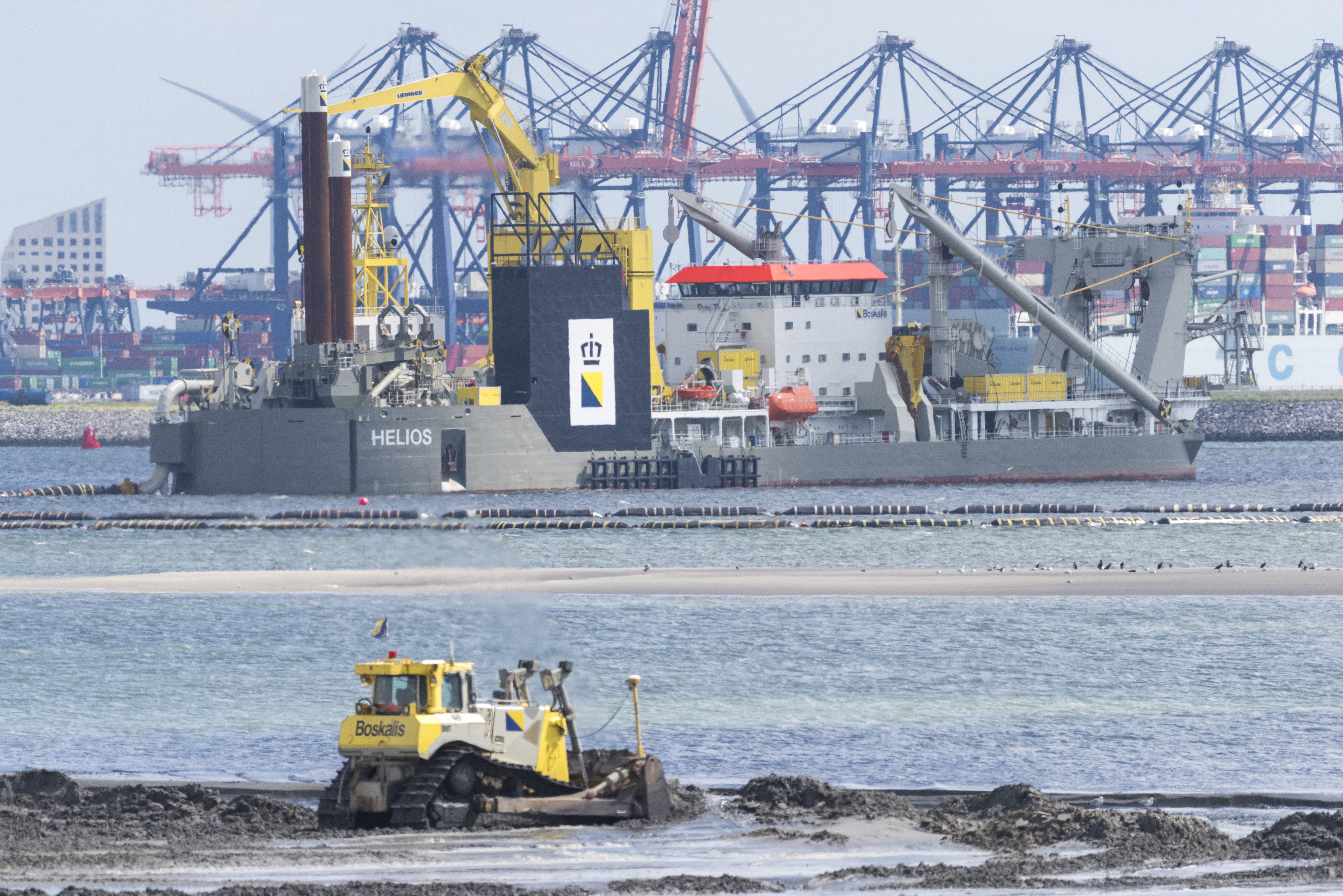 Port of Rotterdam infrastructure